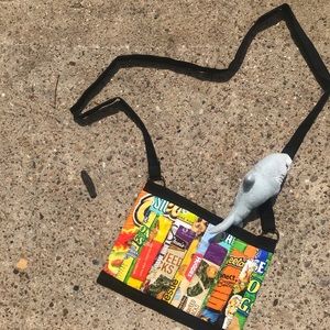 DURABLE HANDSEWN TRASH SHOULDER BAG 🦈 ♻️